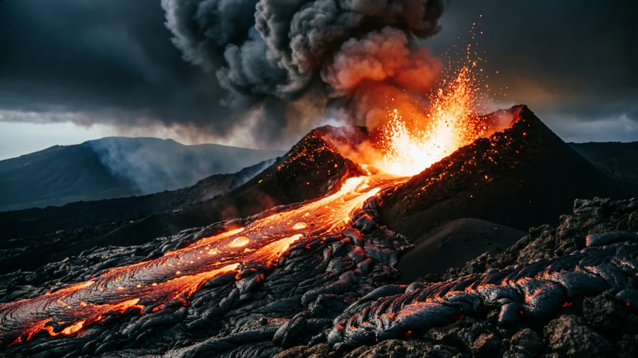 Volcano Eruption Symbolism