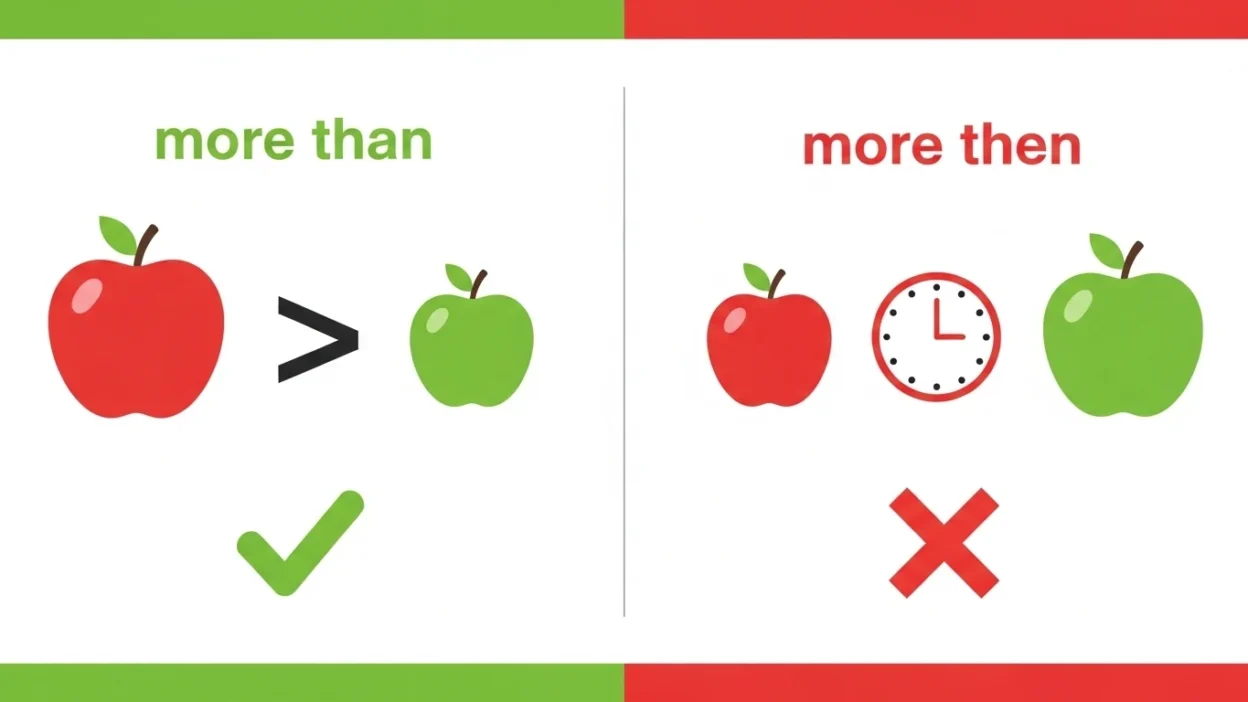 More Then vs More Than