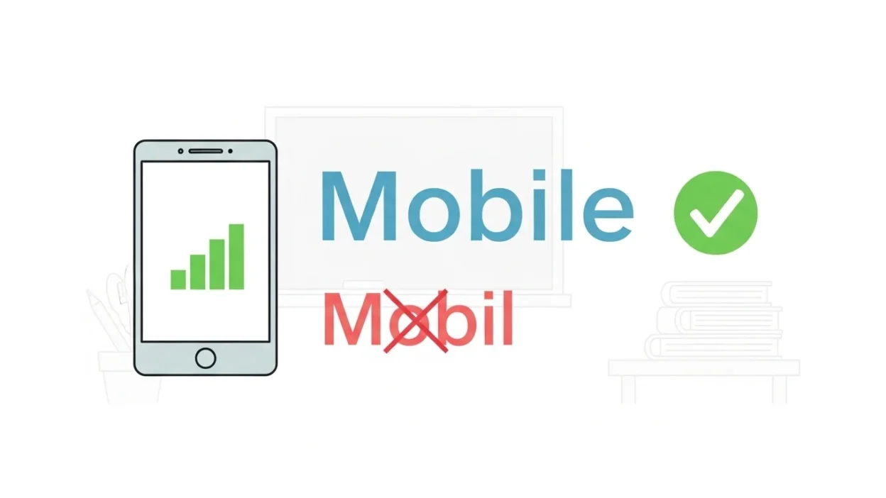 Mobil vs Mobile