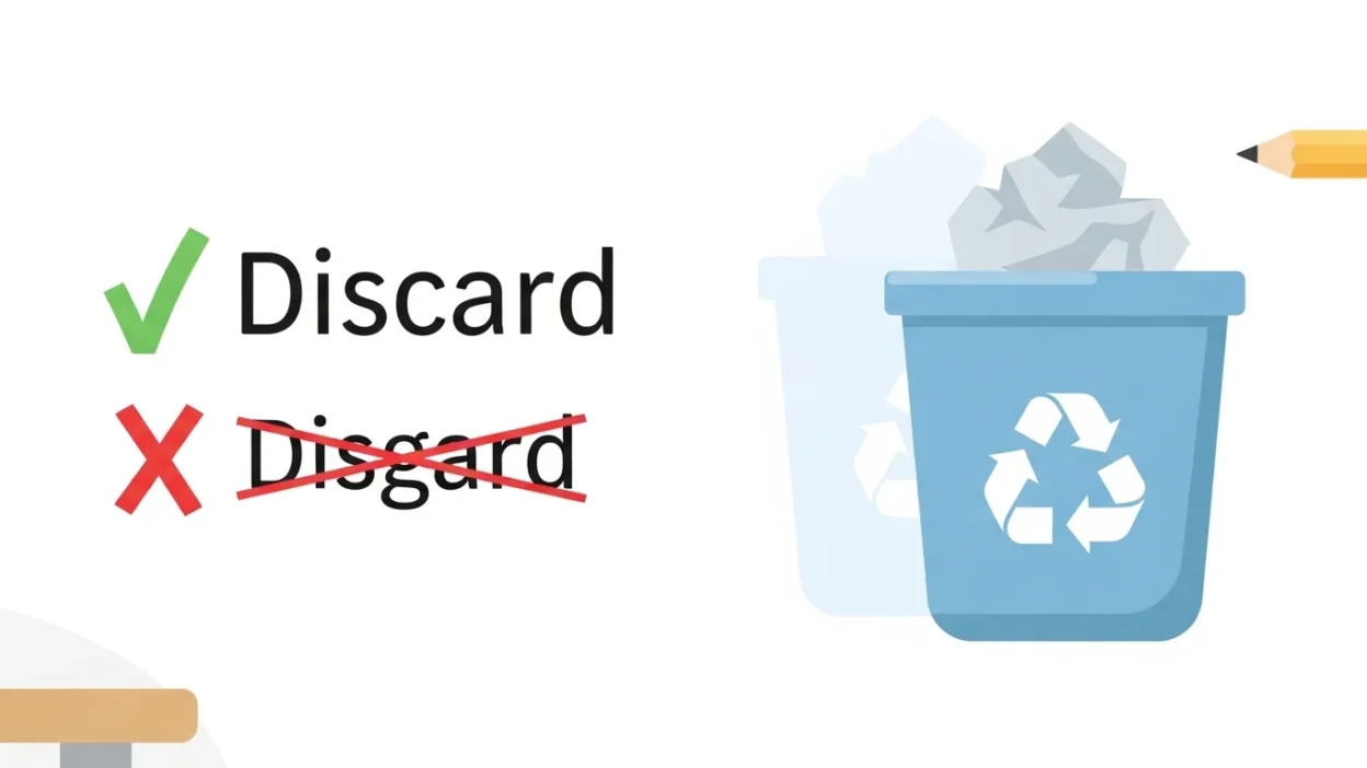 Discard vs Disgard