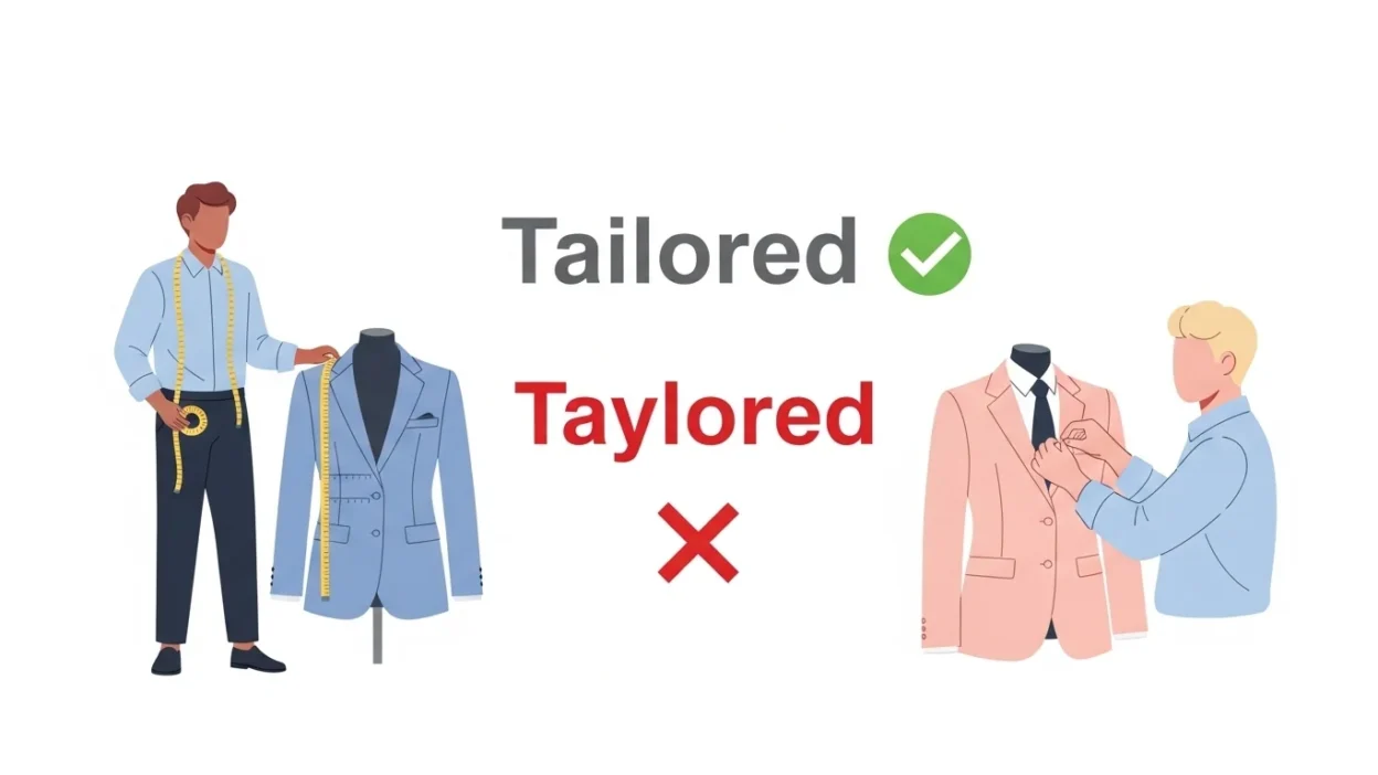 Taylored vs Tailored