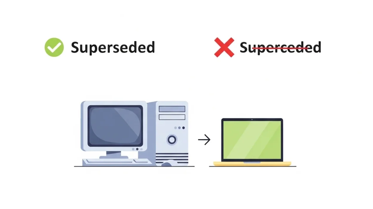Superseded vs Superceded