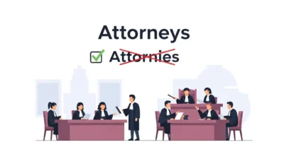 Attornies vs Attorneys