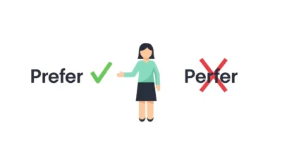 Perfer vs Prefer