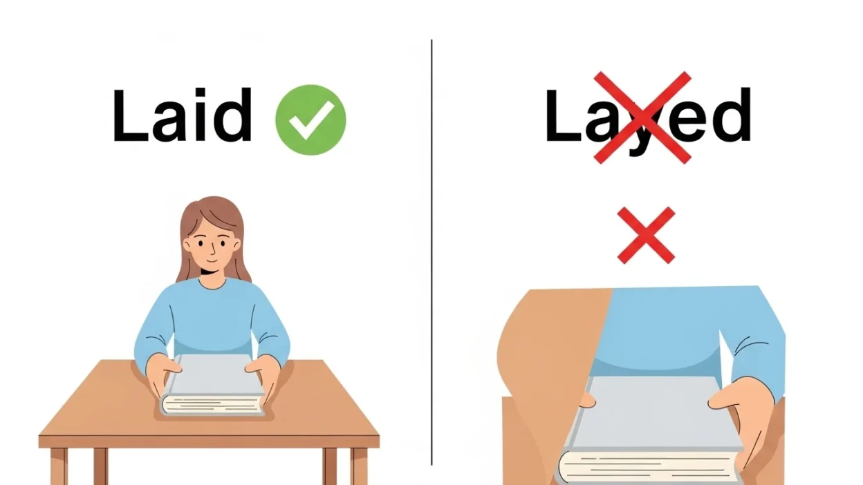 Layed vs Laid