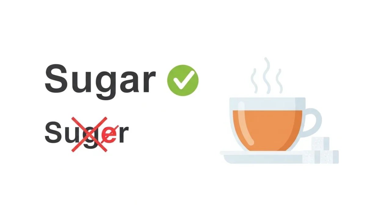 Suger vs Sugar
