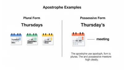 Thursdays vs Thursday’s