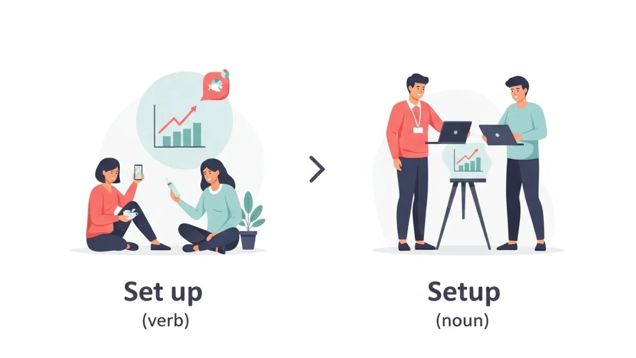 Setup vs Set Up