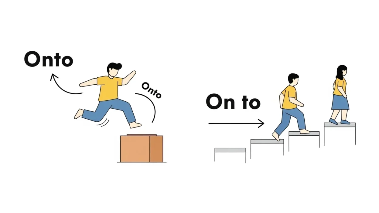 On to vs Onto