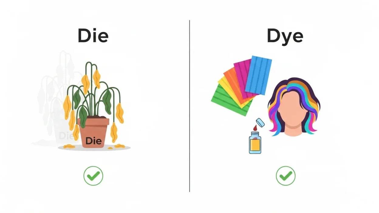 Die vs Dye