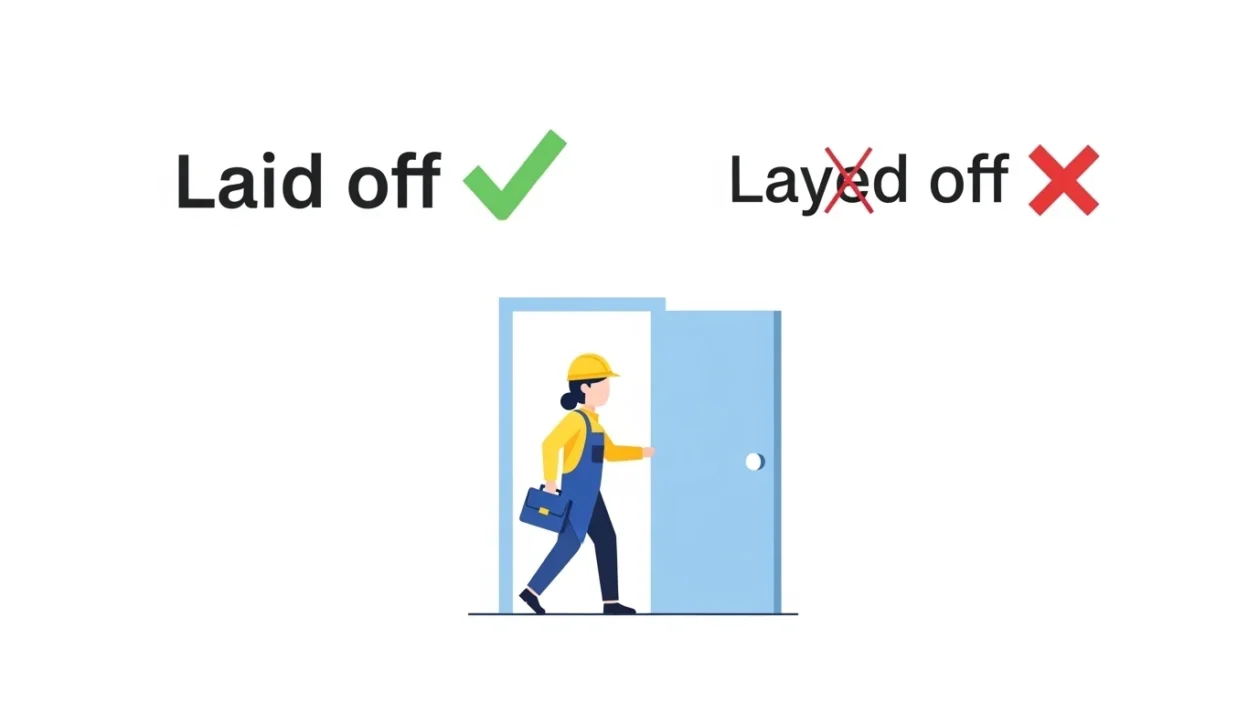 Laid Off vs Layed Off