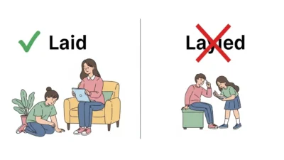 Laid vs Layed