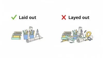 Laid Out vs Layed Out