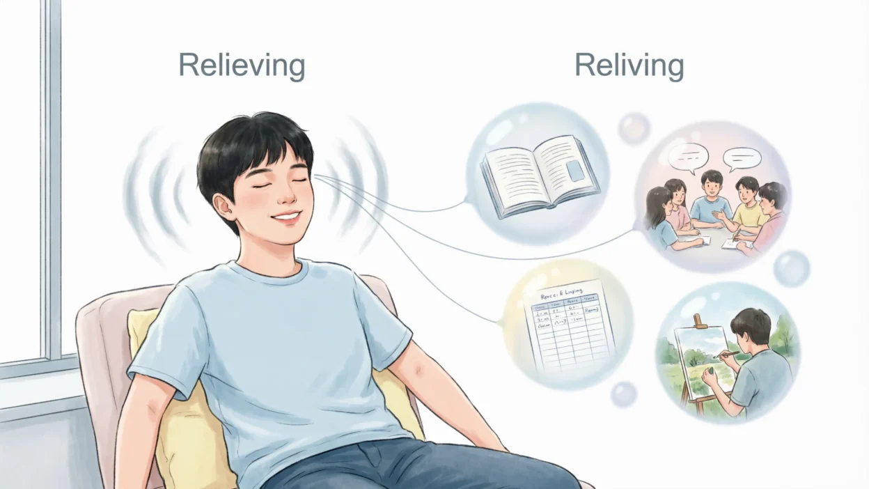 Relieving vs Reliving
