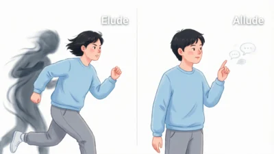 Elude vs Allude