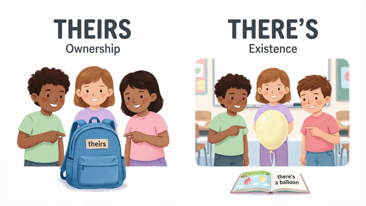Theirs vs There’s