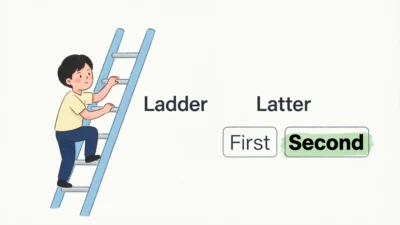 Ladder vs Latter