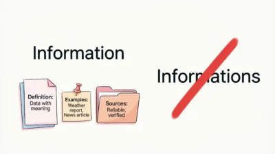 Informations vs Information