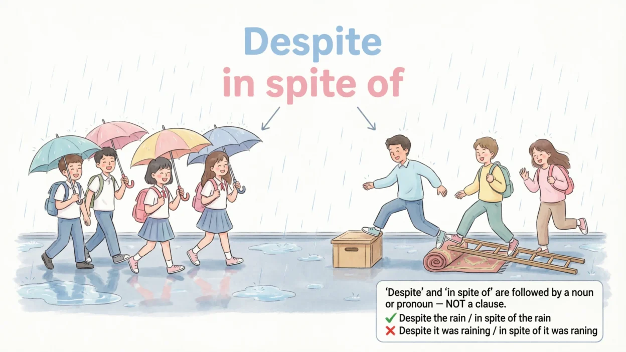 Despite vs In Spite