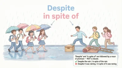 Despite vs In Spite