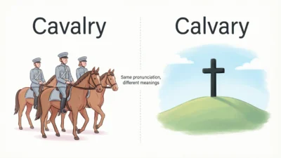 Cavalry vs Calvary