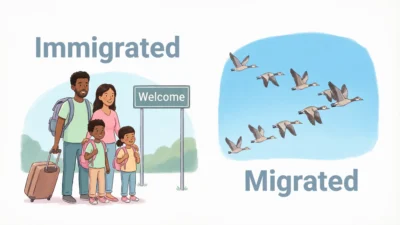 Immigrated vs Migrated
