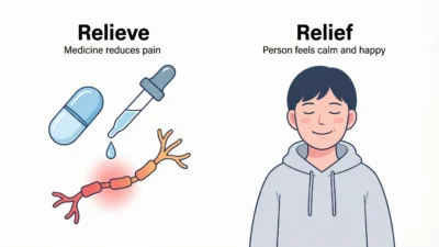 Relieve vs Relief