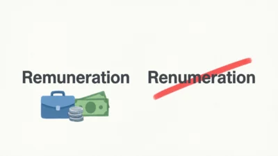 Renumeration vs Remuneration