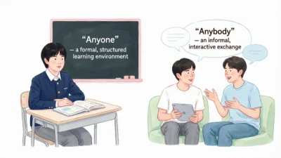 Anyone vs Anybody