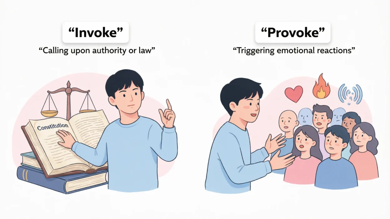 Invoke vs Provoke