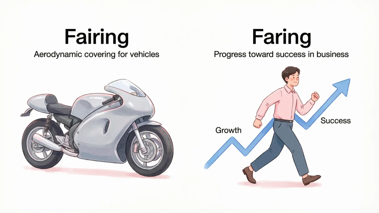 Fairing vs Faring