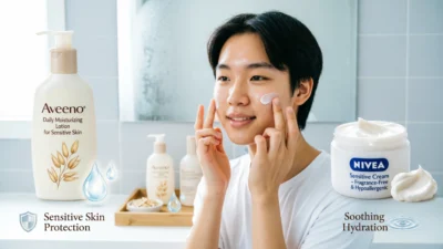 How Gentle Are Nivea Creams Compared to Aveeno for Sensitive Skin