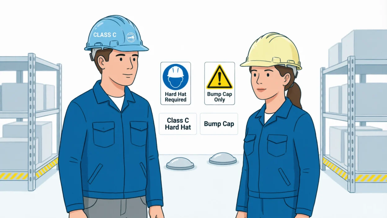 What Class of Hard Hat Do You Need for Minor Bumps at Work?