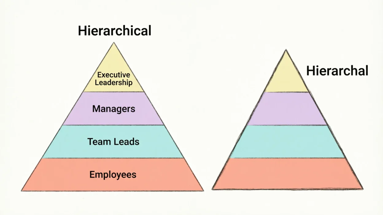 Hierarchical vs Hierarchal