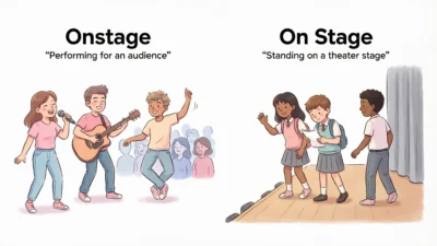 Onstage vs On Stage