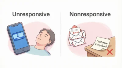 Unresponsive vs Nonresponsive