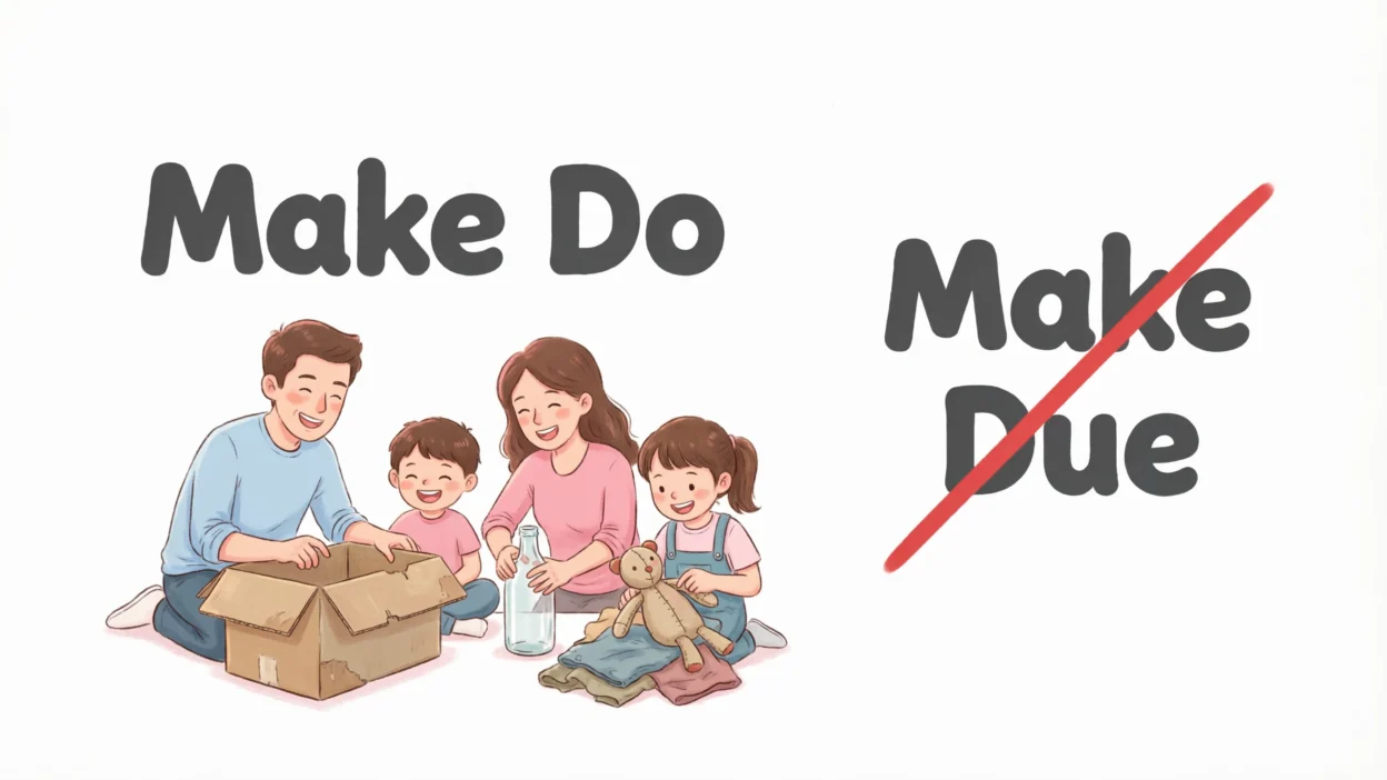 Make Do vs Make Due