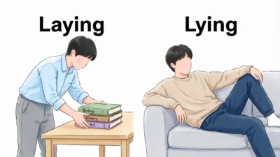 Laying vs Lying
