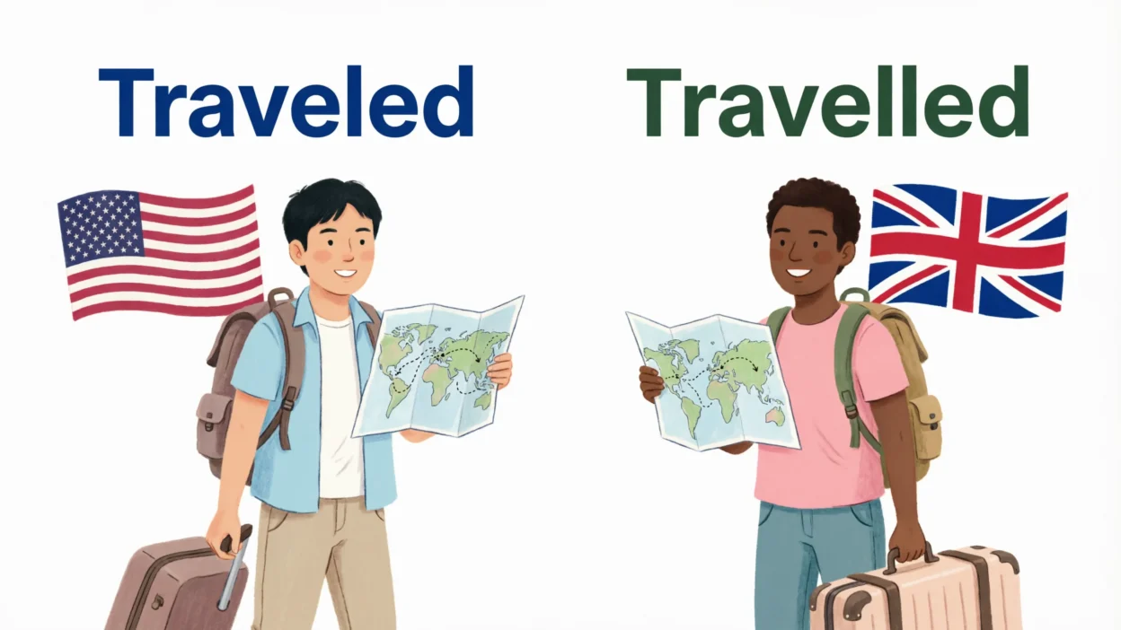 Traveled vs Travelled