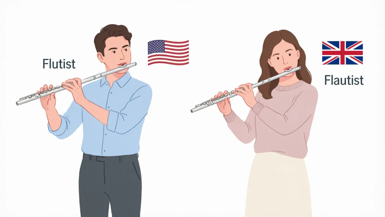 Flutist vs Flautist