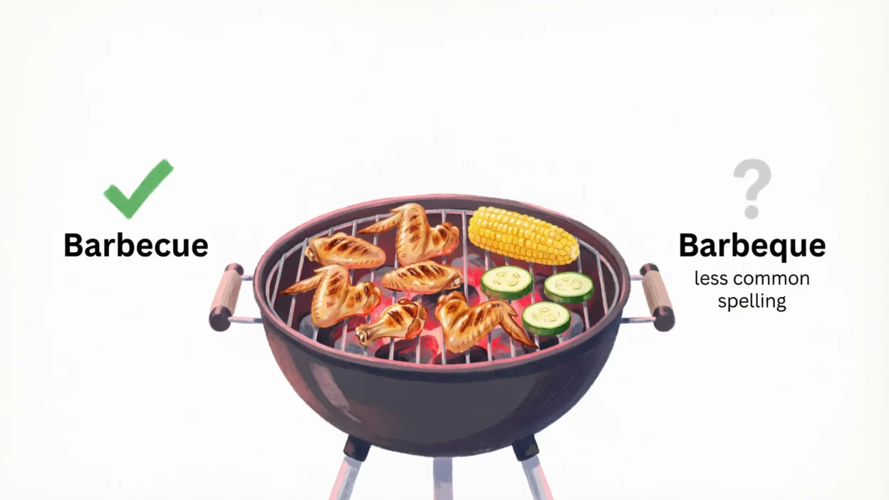 Barbeque vs Barbecue
