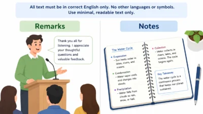 Remarks vs Notes