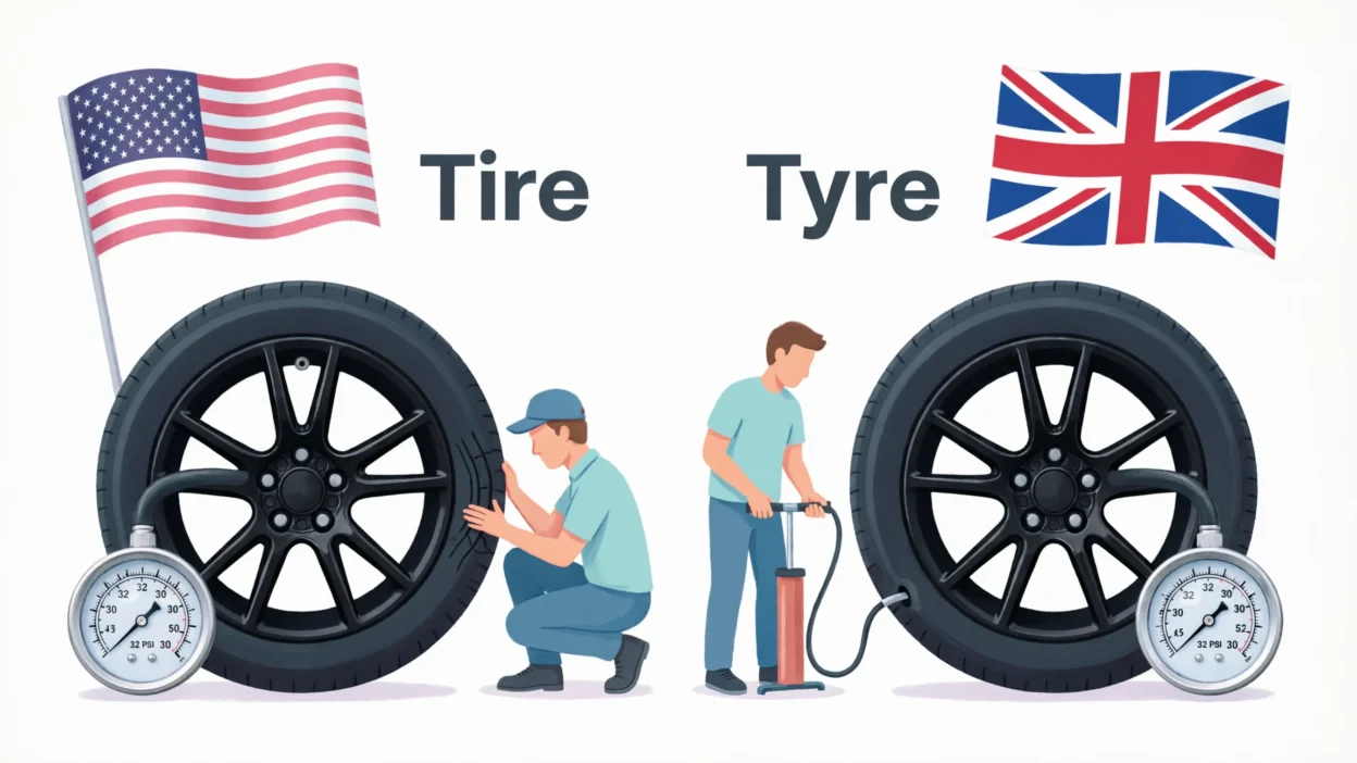 Tire vs Tyre