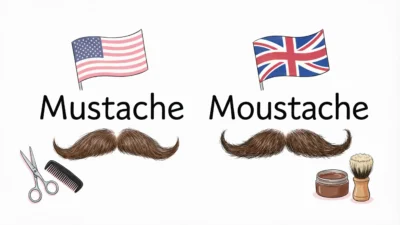 Mustache vs Moustache